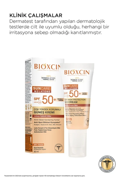 Bioxcin Sun Care Lekeye Eğilimli Ciltler Için Spf50 Güneş Kremi 50 ml - Renkli - 6