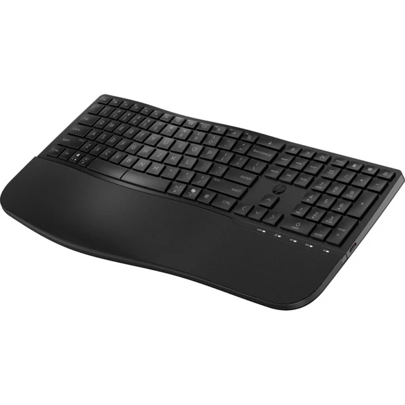 HP 680 Comfort Çift Modlu Unifying Bluetooth Kablosuz Klavye Siyah 8T6L8AA - 3