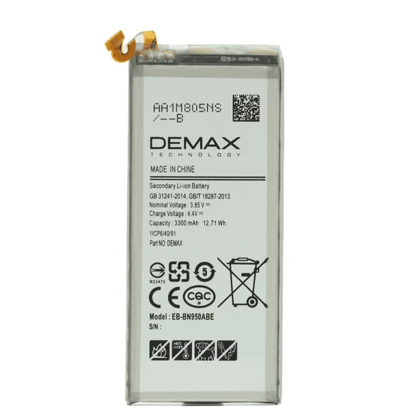 Demax Samsung Galaxy Note 8 Güçlendirilmiş Batarya EB-BN950ABE ürün görseli