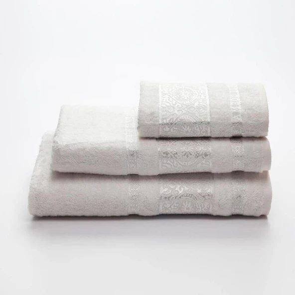 Maxstyle Bamboo Luxury Havlu Krem 70x140cm - 3