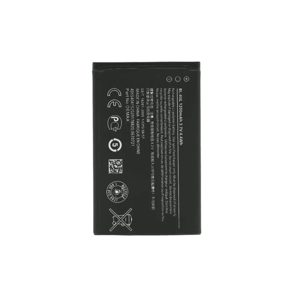 Demax Lumia N225 Güçlendirilmiş Batarya BL-4UL - Resim 3