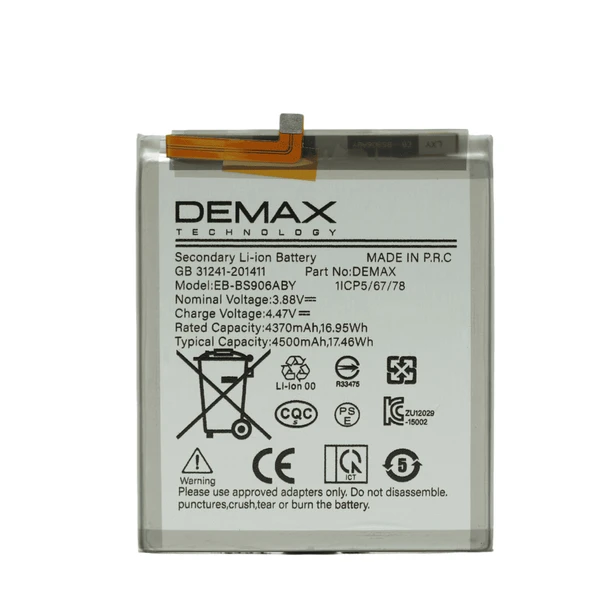 Demax Samsung Galaxy S22 Ultra Güçlendirilmiş Batarya EB-BS906ABY ürün görseli