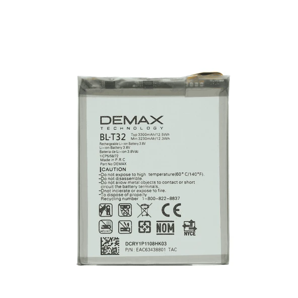 Demax LG G6 Güçlendirilmiş Batarya BL-T32 - Resim 3