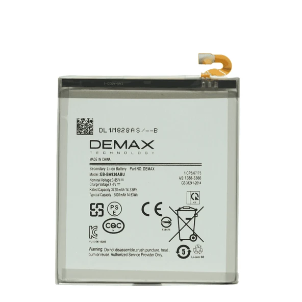 Demax Samsung Galaxy A920 Güçlendirilmiş Batarya EB-BA920ABU ürün görseli
