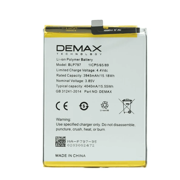 Demax Oppo A73 Güçlendirilmiş Batarya BLP797 ürün görseli