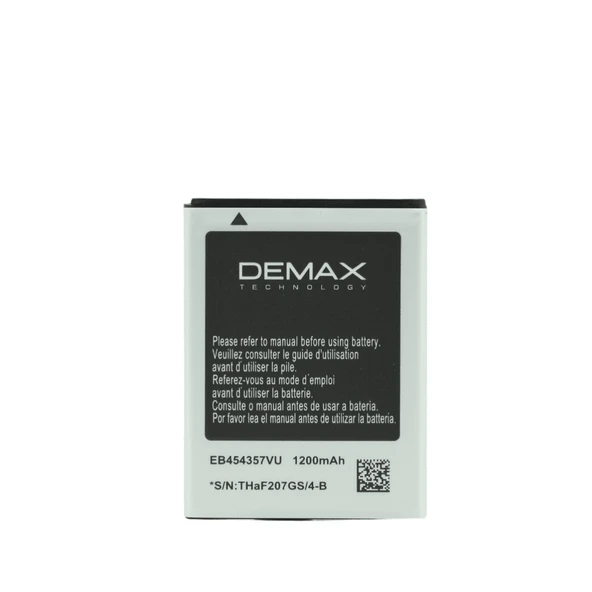 Demax Samsung B350 Güçlendirilmiş Batarya EB454357VU