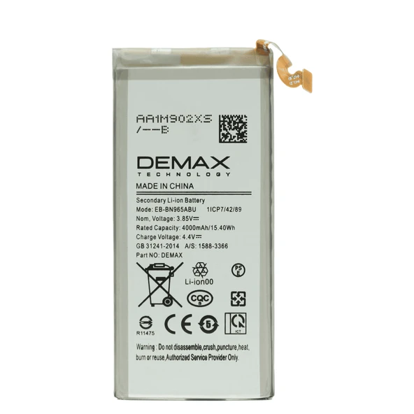 Demax Samsung Galaxy Note 9 Güçlendirilmiş Batarya EB-BN965ABU ürün görseli