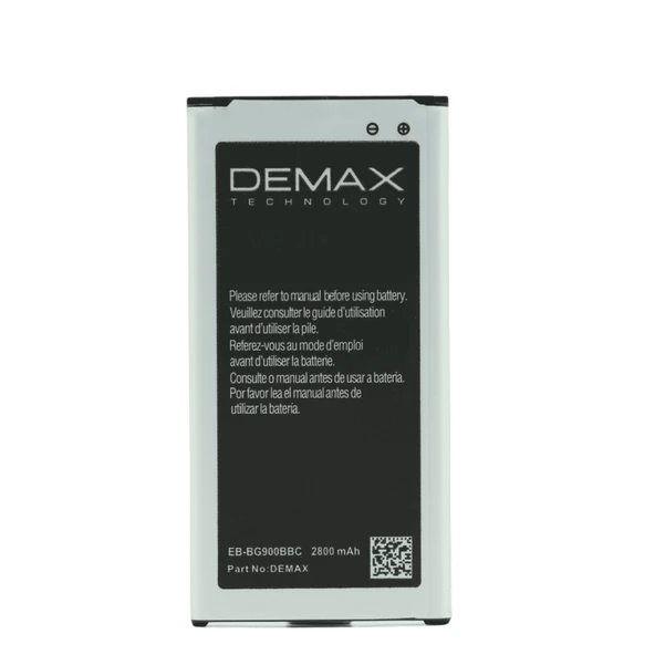 Demax Samsung Galaxy S5 Güçlendirilmiş Batarya EB-BG900BBC ürün görseli