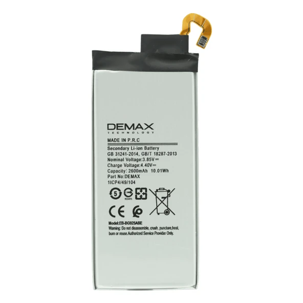 Demax Samsung Galaxy S6 Edge Güçlendirilmiş Batarya EB-BG925ABE - 1