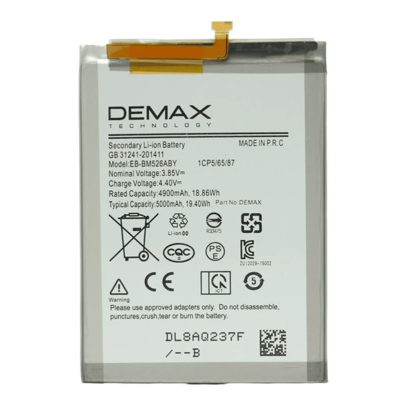 Demax Samsung Galaxy A23 Güçlendirilmiş Batarya EB-BM526ABY ürün görseli