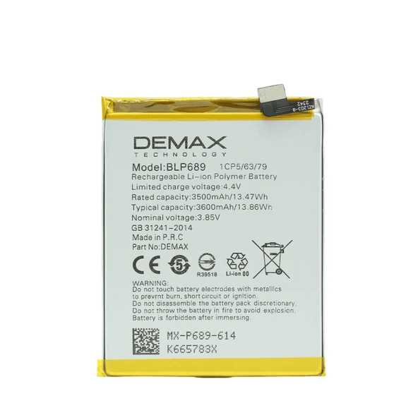 Demax Oppo RX17 Neo Güçlendirilmiş Batarya BLP689 ürün görseli
