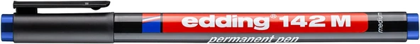 Edding Asetat Kalemi Permanent M Seri 1 MM Mavi 142 M - Resim 3