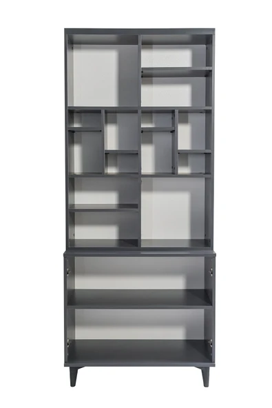 Kitaplık Petra Organizatör Dolaplı Kitaplık - 5