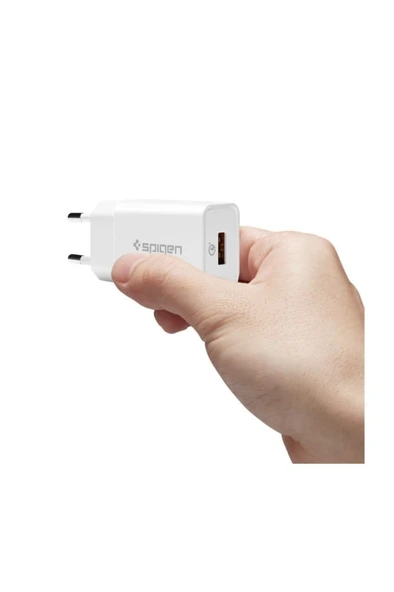 Spigen Essential 18w Hızlı Şarj Cihazı Usb Qualcomm 3.0 Ip Intelligent Power Technology F111 - 6