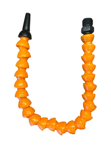 1/4 SPİRAL BOR YAĞ HORTUMU SİVRİ AĞIZLI 50 CM ( 10 ADET ) - 2