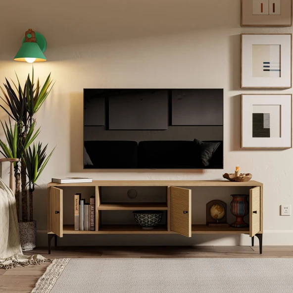 1272 Nest 150 Cm Tv Ünitesi Sepet-Yunus - 6