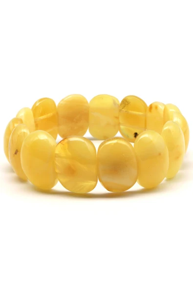 Damla Kehribar Bileklik - Resim 2