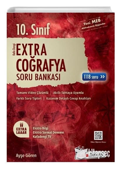 10. Sınıf Coğrafya Extra Soru Bankası Kafa Dengi Yayınları