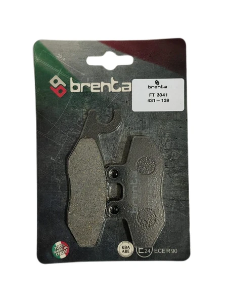 Pıaggıo X10 350 Ön Fren Organik 1 Takım Balata  Brenta