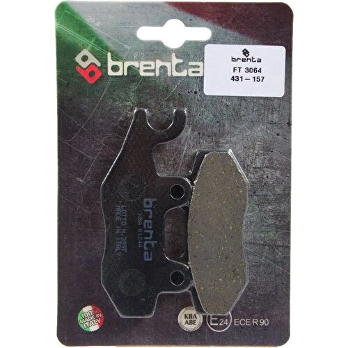 Kawasakı Ninja 300 Arka Fren Organik 1 Takım Balata  Brenta - Resim 5