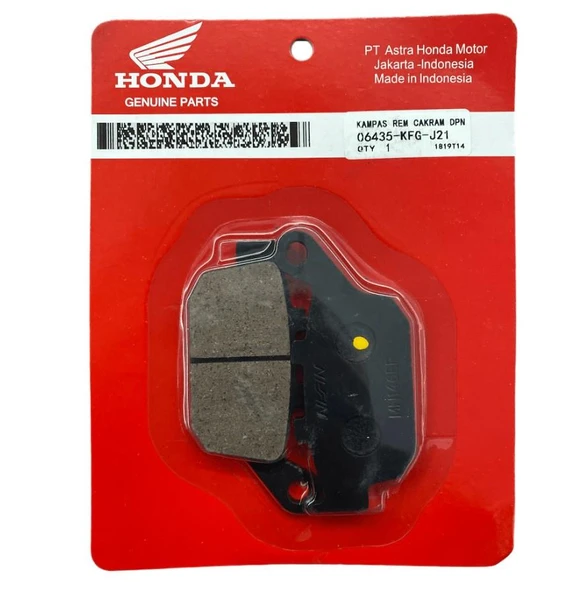 Honda Foresıght 250 Arka Fren Organik 1 Takım Balata  Orijinal ürün görseli 1