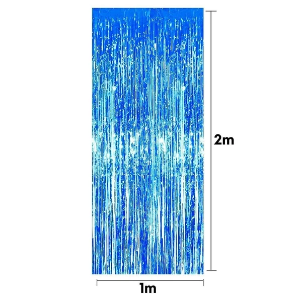 Folyo Perde 100*200cm Mavi - 1