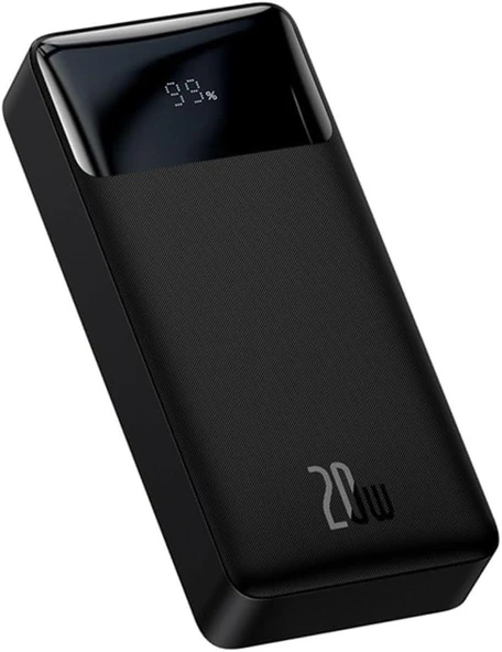 Baseus Bipow Overseas Edition Siyah 20000 mAh Hızlı Şarj Powerbank Teşhir - 3