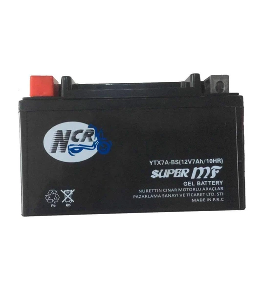 Motosiklet Aküsü Ytx9-Bs 12 Volt 9 Amper ürün görseli 1