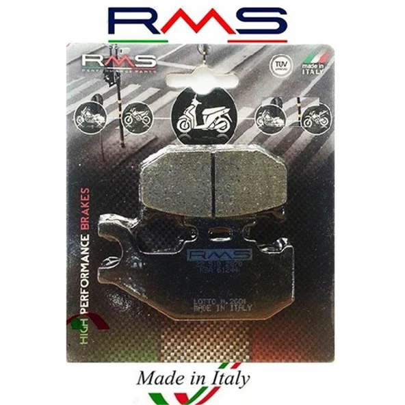 Suzuki Burgman 200 Arka Fren Balata Takımı ürün görseli 1