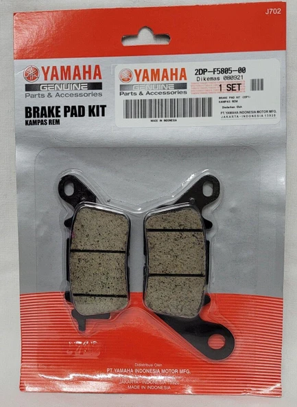 Yamaha N-Max 125-155 Ön Fren Balatası ürün görseli 1