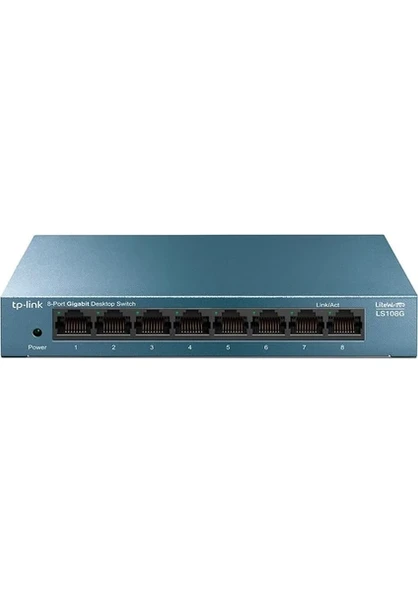 TP-Link LS108G 8 Port 10/100/1000 Mbps Desktop Switch