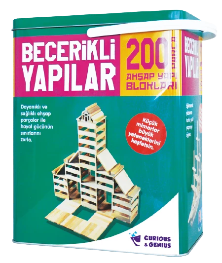 Bal Oyuncak Becerikli Yapılar 200 Parça Bal00195 - 2