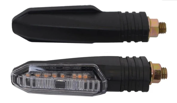 Motosiklet Kayan Led Sinyal Sarı Işık ürün görseli 1