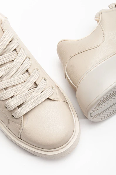 Berny Kadın BeJ Cilt Spor Ayakkabı - 4