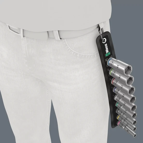 Wera B 1 Uzun 3/8" Lokma Takımı 05004545001 - 10