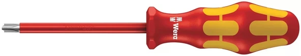 Wera 162 i PH/S VDE Yalıtımlı Yıldız/Düz Tornavida, # 1 x 80 mm