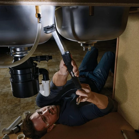 Rıdgıd 46753 12-32mm Teleskopik Lavabo Anahtarı - Resim 4