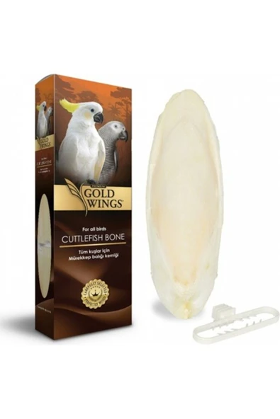 Gold Wings Premium Gold Wings Kuşlar Için Mürekkep Balığı Kemiği Büyük (kalamar)