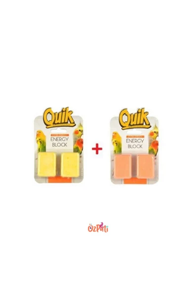 Quik Enerji Blok Muz + Portakal