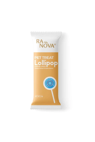 RANOVA Lolipop 5' Li Paket - Karışık Kurutulmuş Kedi Ödülü 1.4 gr ( Adet ) - 3