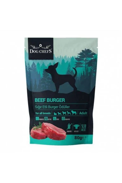 Dog Chefs Sığır Etli Burger Ödülleri 80g
