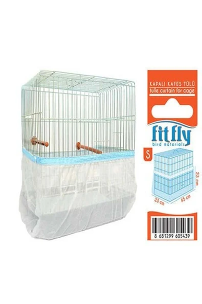 Fit Fly Kapalı Lüx Kuş Kafesi Tülü Small - Petshopundan