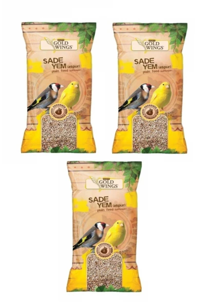 Gold Wings Aspur Sade Yem 300 gr (3 Adet)