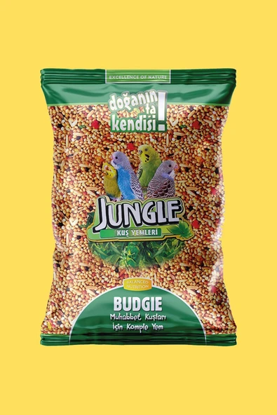 Jungle Poşet Muhabbet Kuşu Yemi - 1 KG