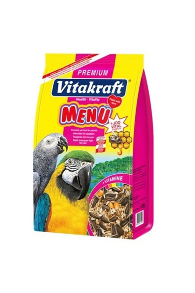 Vitakraft Menü Papağan Yemi 1000 gr