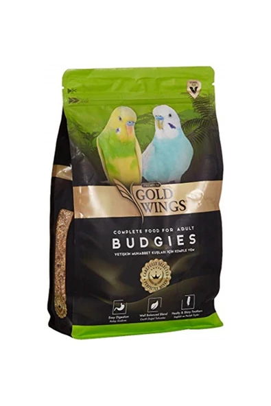 Gold Wings Premium Muhabbet Kuşu Yemi 1kg - 2