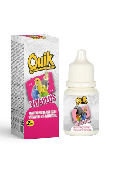 Quik Yavru Muhabbet Kuşu Yemi ve Vitamini Süper 2' li - 2