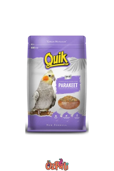 Quik Paraket Cennet Sultan Papağanı Yemi 750 Gr