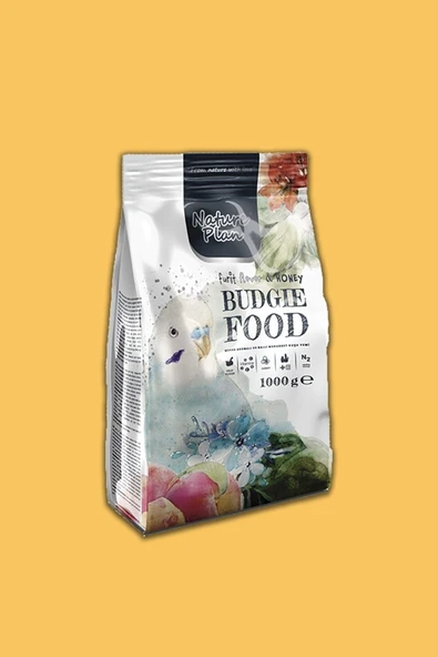 Nature Plan Muhabbet Kuşlarınız Için Probiyotikli - Meyve Aromalı Ve Ballı Karışık Yem - 1 Kg