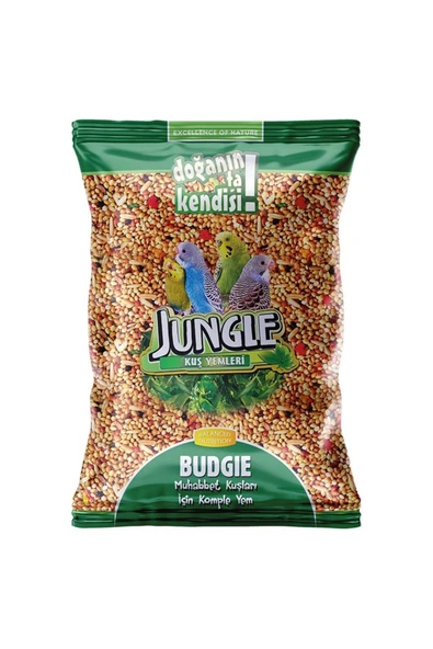 Jungle Poşet Muhabbet Kuşu Yemi 1 Kg Kalite Yem